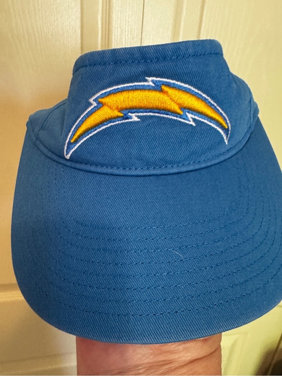 47 Accessories - 47 Brand Los Angeles Chargers Blue and Yellow Visor